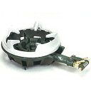 二重羽根付・種火付 五徳セット ガスコンロ TS-210HPS 都市ガス(12A・13A)【業務用 1口 ガス用コンロ 都市ガス用コンロ 鋳物コンロ 鋳物ガスコ...