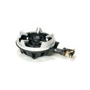 ニ重羽根付・種火なし 五徳セット ガスコンロ TS-220HS 都市ガス(12A・13A)【業務用 1口 ガス用コンロ 都市ガス用コンロ 鋳物コンロ 鋳物ガスコ...