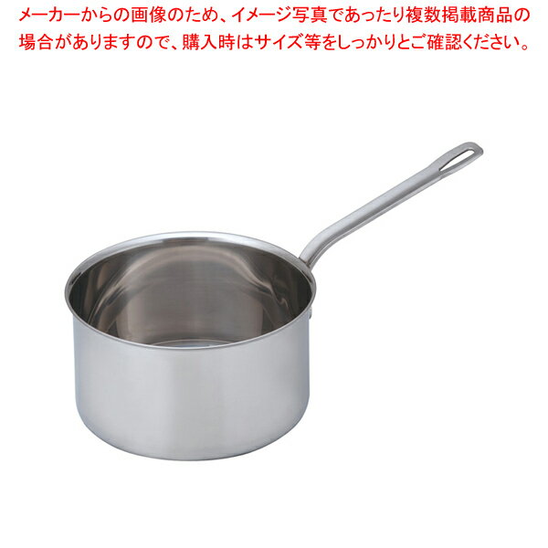 SAパワー・デンジ シチューパン(蓋無) 21cm【 シチューパン 片手鍋 IH 100V対応 200V対応 業務用】