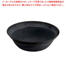 【まとめ買い10個セット品】鋳鉄丸底平釜 100cm【鉄製平釜 業務用】【 メーカー直送/代引不可 】