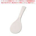 抗菌魔法のしゃもじ(溝付) 白 中(フッ素加工)【 しゃもじ 杓文字 へら ヘラ 】