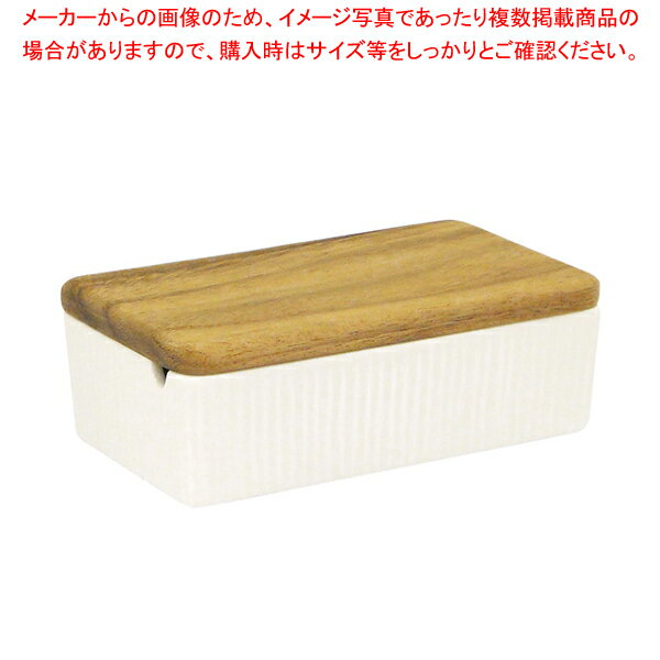 【まとめ買い10個セット品】ViV(ヴィヴ)バターケース 26251 ホワイト