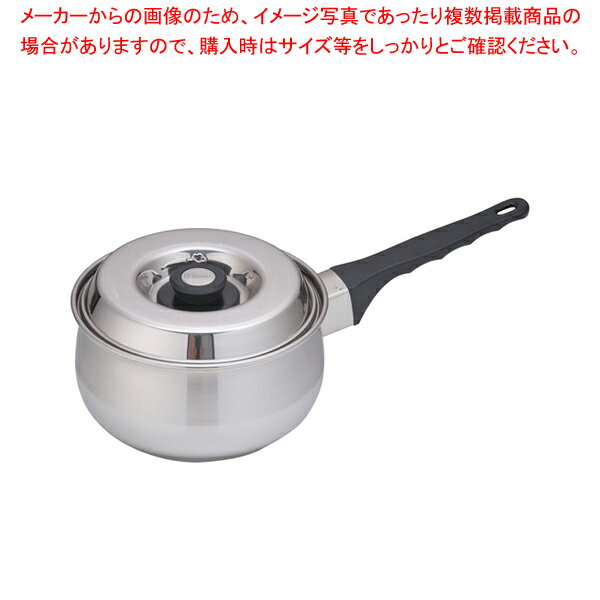 18-10 8080 ソースパン 8080S/16 16cm【 人気 ソースパン 業務用 ソースパン おしゃれ スープ鍋 お味噌汁 鍋 業務用 厨房器具 製菓道具 飲食店 キッチン 調理器具 厨房用品 プロ愛用 ソース鍋 】