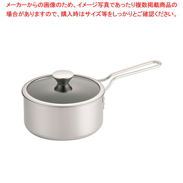 18-0IHデュオ 片手鍋 18cm