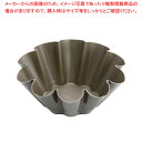 ゴーベル ブリオッシュ・10ウェーブ 293740 φ80mm【 ブリオッシュ 焼型 菓子パン型 ブリキ お菓子作り 】 【 バレンタイン 手作り ブリオッシュ...