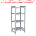 【6/11 2時まで!エントリーでポイント5倍!!】610ソリッド型 カムシェルビングセット 61×107×H214cm 4段【シェルフ 棚 収納ラック シェルフ 棚 収納ラック 業務用】(3)