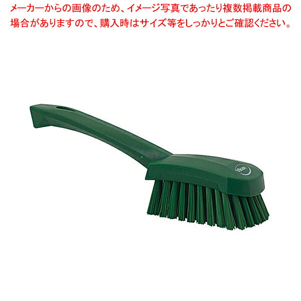 ヴァイカン ハンドル付ブラシ 4192 ハードタイプ グリーン