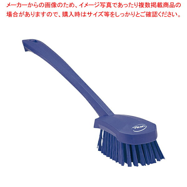 ヴァイカン 長柄ハンドル付ブラシ4186 ハードタイプ パープル