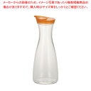 アクリル ジュース&ウォーターボトル KY-338-O オレンジ【 ウォーター カラフェ 日本酒 カラフェ ワイン 入れ 業務用ピッチャー デキャンタ おすすめ 水 ボトル おしゃれ 冷酒 カラフェ みずさし キャラフェ 業務用 水差し 】【 人気デキャンタ業務用 】