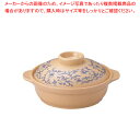 SK-18 宴席鍋 18cm 唐草【 料理宴会用 土鍋【 宴席鍋 】 IH対応 土鍋 卓上鍋 両手鍋 業務用】(3)