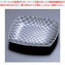市松黒 四角小皿 T03-125【器具 道具 小物 作業 調理 料理 業務用】
