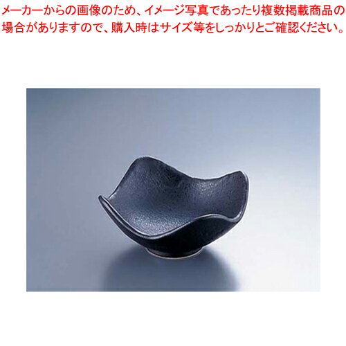 【まとめ買い10個セット品】AZ4-80 黒ガラス角中鉢 【メーカー直送/代引不可 日本料理 和食器 小鉢 業務用】