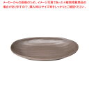 【6/22 20時から!エントリーでポイント5倍!!】マイン メラミンウェア 茶 小判皿 大 M11-569