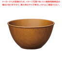 【まとめ買い10個セット品】WOOD スープボール 14.5cm ブラウン