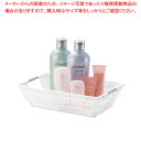 マラソン期間限定!\エントリーでポイント5倍!/PPバスケット 58-35 ホワイト【人気 おすすめ 業務用 販売 楽天 通販】