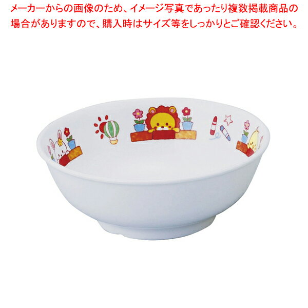 【まとめ買い10個セット品】メラミンお子様食器 「みんなともだち。」 丼 YMD-1 1