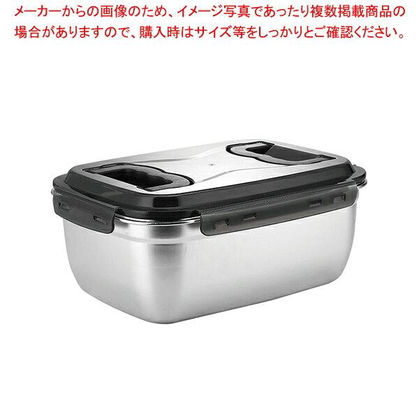 18-8P付 キッチンコンテナ 取手付 レクタングル 取手付 7.0L