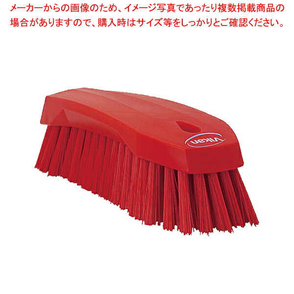 ヴァイカン ハンドブラシ 3588 ハードタイプ レッド