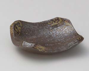 【まとめ買い10個セット品】和食器 ミ012-028 備前風長角千代口【キャンセル/返品不可】