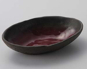 【まとめ買い10個セット品】和食器 ロ022-108 ぬくもり小判型5.0鉢【キャンセル/返品不可】