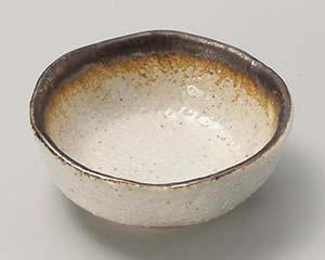 【まとめ買い10個セット品】和食器 ホ042-398 渕サビ粉引千代口【キャンセル/返品不可】