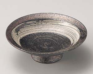 【まとめ買い10個セット品】和食器 メ026-078 刷毛目6.0高台皿【キャンセル/返品不可】