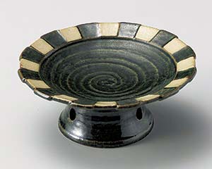 【まとめ買い10個セット品】和食器 ト027-198 織部砂目高台向付【キャンセル/返品不可】