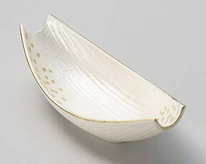 【まとめ買い10個セット品】和食器 ロ027-068 金吹雪向付【キャンセル/返品不可】