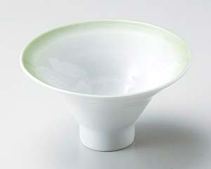和食器 ミ038-098 ヒワ吹5.5高杯鉢【卸問屋名調 おしゃれ 食器 テーブルウェア 業務用 居酒屋 レストラン 喫茶店 ホテル 家庭用】