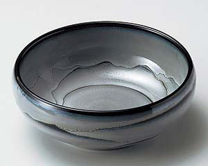 【まとめ買い10個セット品】和食器 ト049-208 黒うず丸向付【キャンセル/返品不可】