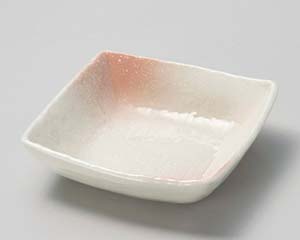 【6/22 20時から!エントリーでポイント5倍!!】【まとめ買い10個セット品】和食器 ト051-138 桜吹クシ目 角5.0鉢【キャンセル/返品不可】