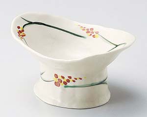 【まとめ買い10個セット品】和食器 ミ054-138 錦芦絵高台小鉢【キャンセル/返品不可】