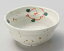 和食器 ロ064-288 白イラボ赤絵花3.6小鉢