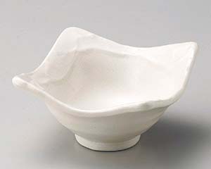 【まとめ買い10個セット品】和食器 イ065-318 練色塗り壁3.5角小鉢【キャンセル/返品不可】