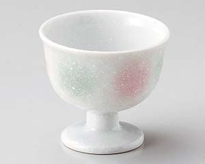 【まとめ買い10個セット品】和食器 ユ075-258 淡雪二色吹高台小付【キャンセル/返品不可】