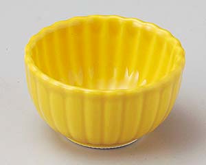 【まとめ買い10個セット品】和食器 ロ077-238 黄菊型2.8小付【キャンセル/返品不可】