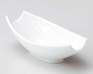 【まとめ買い10個セット品】和食器 ロ078-288 ホワイト笹小付【キャンセル/返品不可】