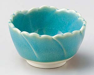 【まとめ買い10個セット品】和食器 テ080-138 淡緑輪花小付【キャンセル/返品不可】