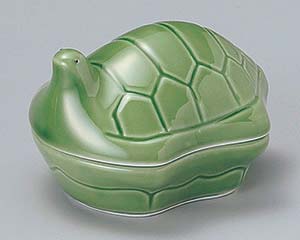 【まとめ買い10個セット品】和食器 ウ082-308 カメ珍味入(大)【キャンセル/返品不可】