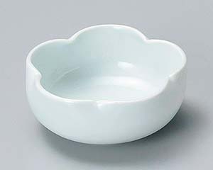 【まとめ買い10個セット品】和食器 チ085-228 青白磁梅型珍味【キャンセル/返品不可】