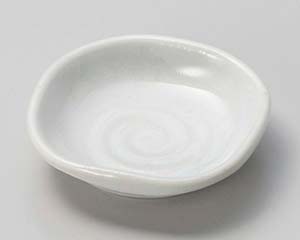 【まとめ買い10個セット品】和食器 ト088-148 白マット2.8なで角皿【キャンセル/返品不可】