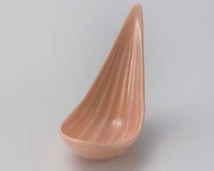 【まとめ買い10個セット品】和食器 カ091-378 笹アミューズピンク【キャンセル/返品不可】