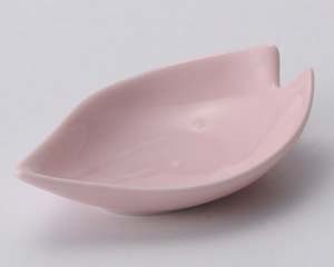 【まとめ買い10個セット品】和食器 ロ091-198 さくら型珍味ピンク【キャンセル/返品不可】
