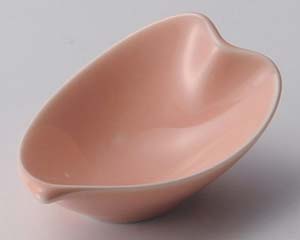 【まとめ買い10個セット品】和食器 ネ093-068 ピンク花びら小付【キャンセル/返品不可】