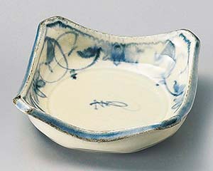 【まとめ買い10個セット品】和食器 ホ101-078 新唐草角松華堂鉢【キャンセル/返品不可】