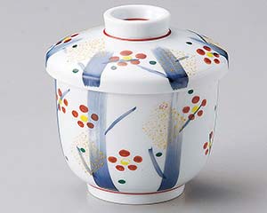 【まとめ買い10個セット品】和食器 ア114-018 手描き紅梅小むし【キャンセル/返品不可】