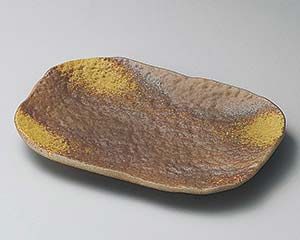 【まとめ買い10個セット品】和食器 カ145-018 美膳岩焼物皿【キャンセル/返品不可】