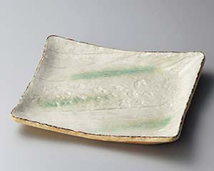 【まとめ買い10個セット品】和食器 ネ163-068 安曇野角大皿【キャンセル/返品不可】