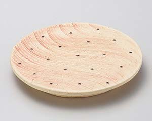 和食器 ト176-028 黒点紋高台皿 中【卸問屋名調 おしゃれ 食器 テーブルウェア 業務用 居酒屋 レストラン 喫茶店 ホテル 家庭用】