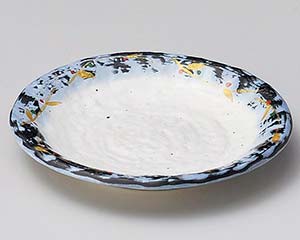 【まとめ買い10個セット品】和食器 ミ229-078 月桂樹石目5.0皿【キャンセル/返品不可】